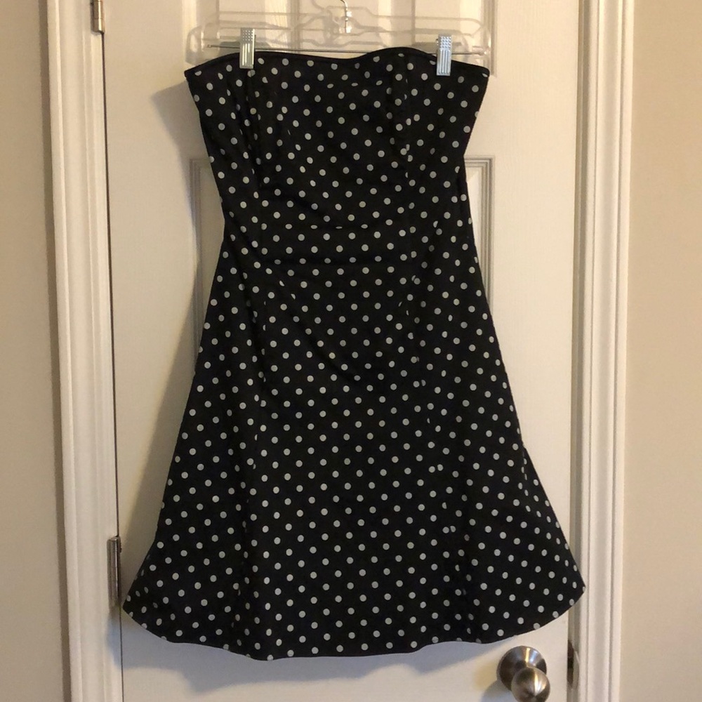 EUC Jessica McClintock black  dress sz 9/10